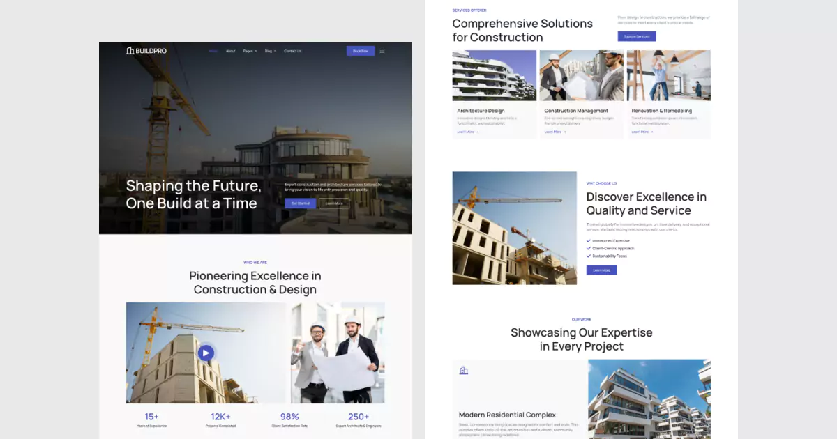 BuildPro - Construction & Architecture