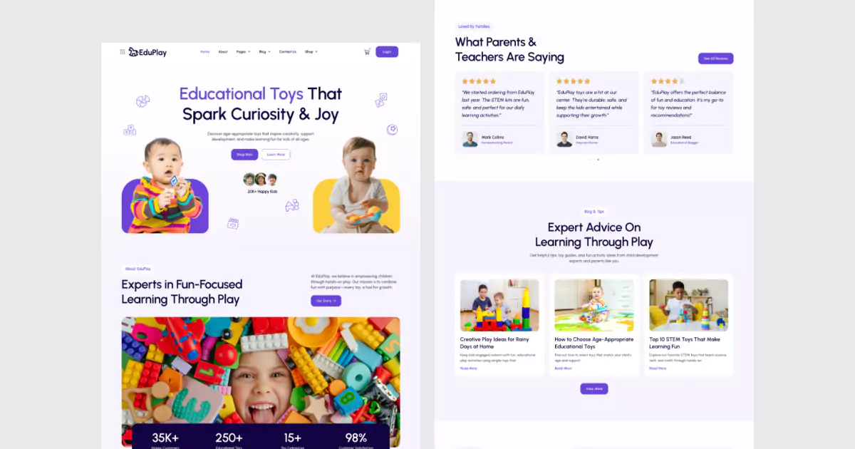 EduPlay - Educational Toys Store