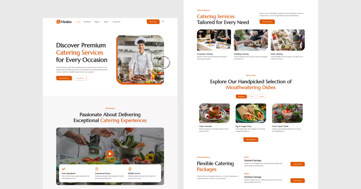 Mealux - Catering Services